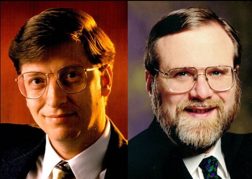 蓋茨(Bill Gates)和艾倫(Paul Allen)