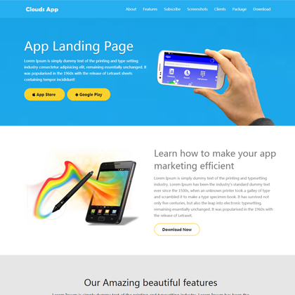App Landing(do)չʾ(y)W(wng)(y)ģ