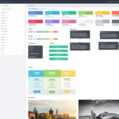 Bootflat Admin _(ti)UIģ