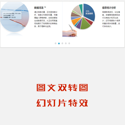 仿KCIS·貓眼情報(bào)云官方網(wǎng)站的雙轉(zhuǎn)圖焦點(diǎn)圖js特效